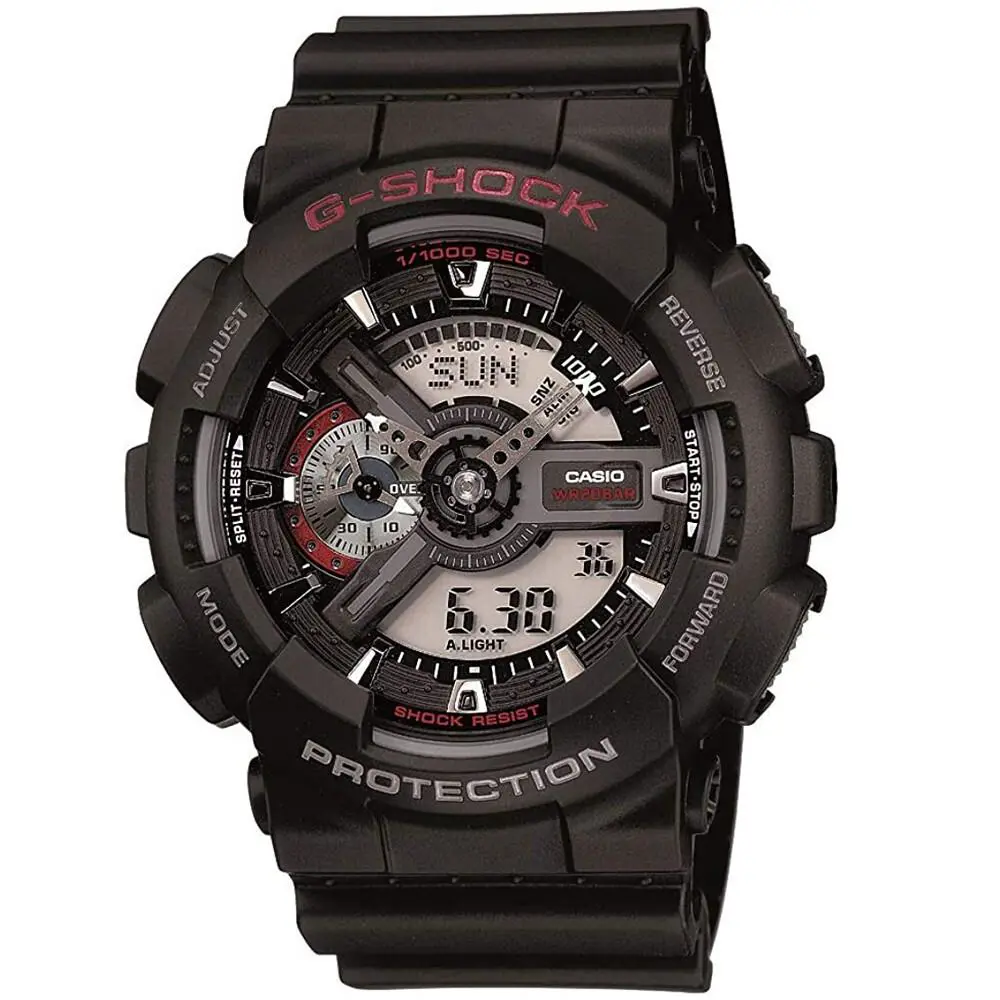 G-shock GA110-1A Black Series Analog Digital 200m Men`s Watch by Casio