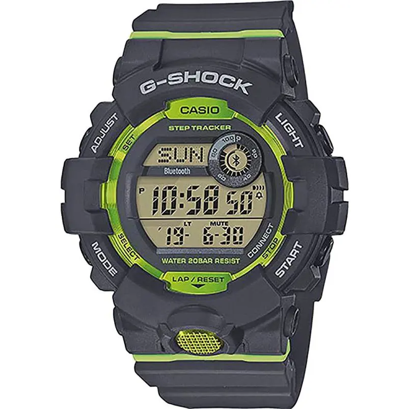 G-shock Men`s GBD800-8 Bluetooth G-squad Digital Watch by Casio