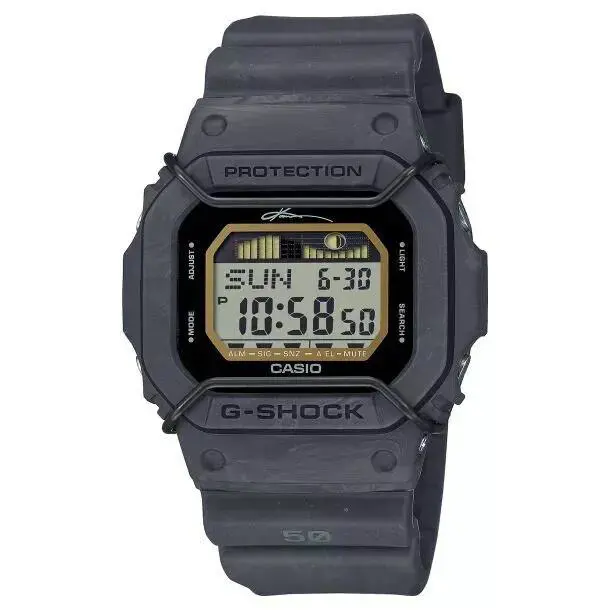 G-shock Kanoa Igarashi G-lide Digital Black Resin Strap Watch GLX5600KB-1 by Casio