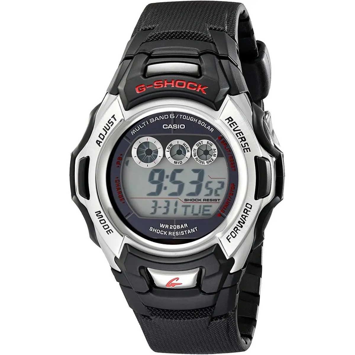 G-shock GWM500A-1 Solar Atom Wrist Watch by Casio