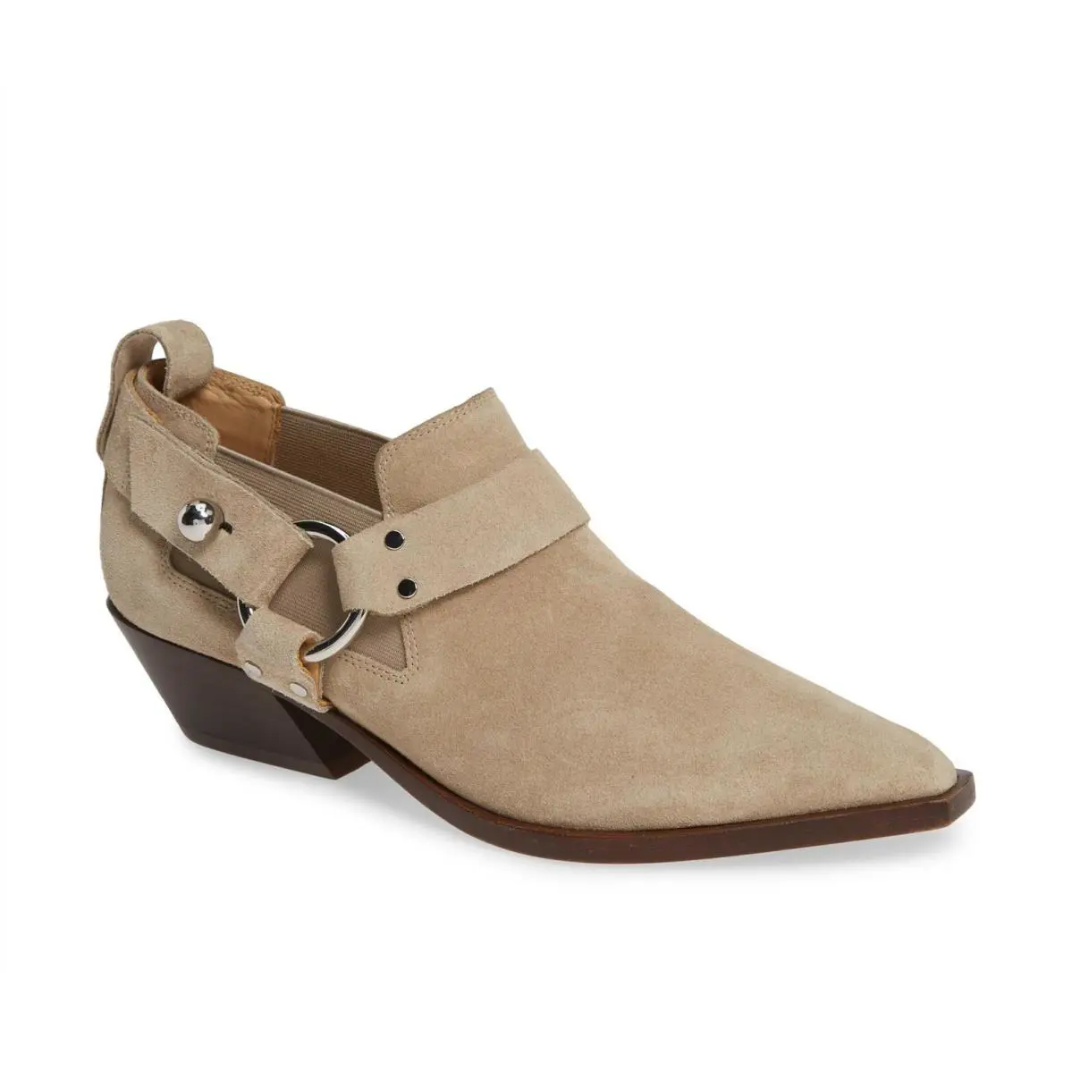 Rag Bone 255364 Womens Westin Harness Bootie Light Sand Size 9.5 M by Rag & Bone