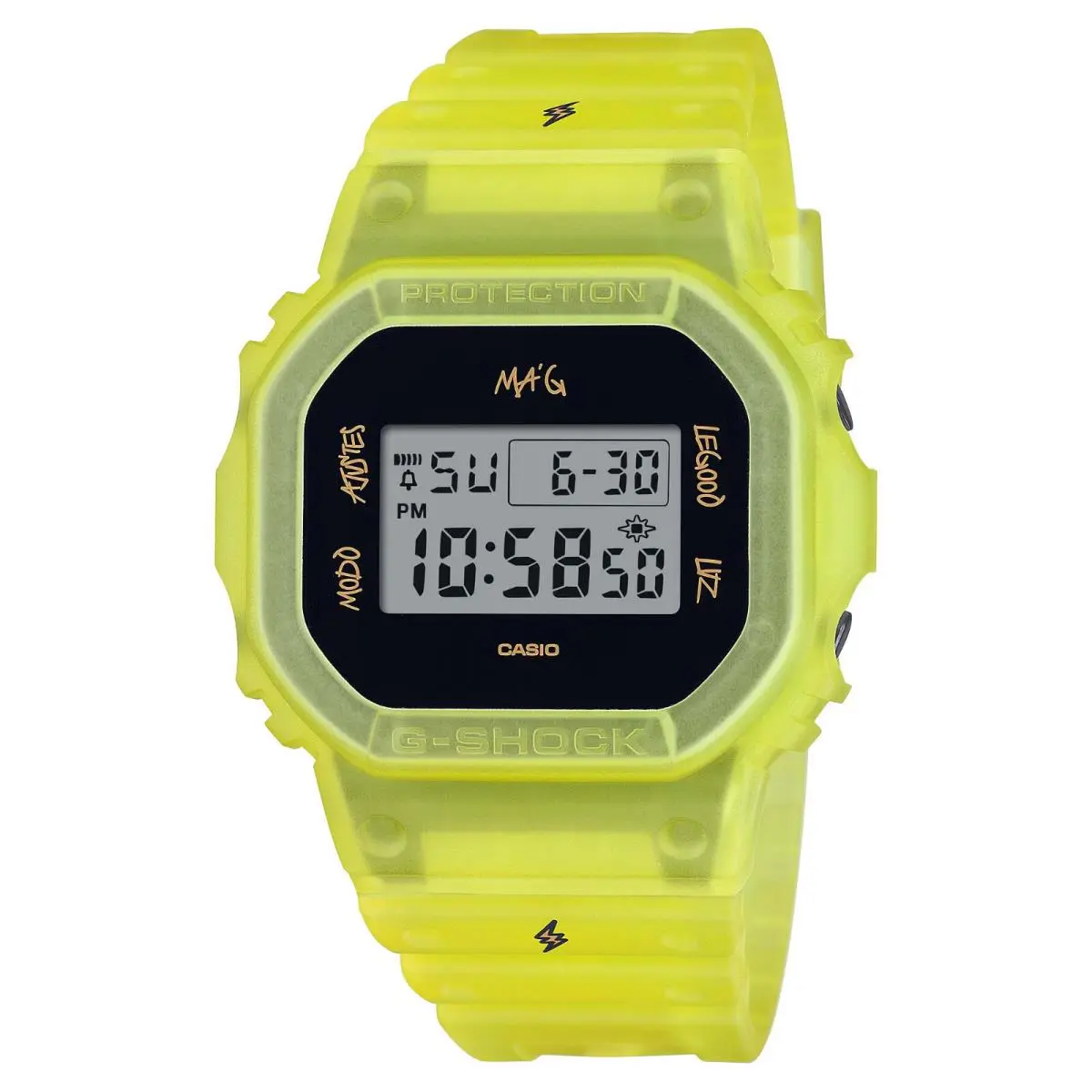 G-shock x J Balvin `ma G` Ltd Ed Mens Watch + Extra Band DWE5600JB-1A9 by Casio