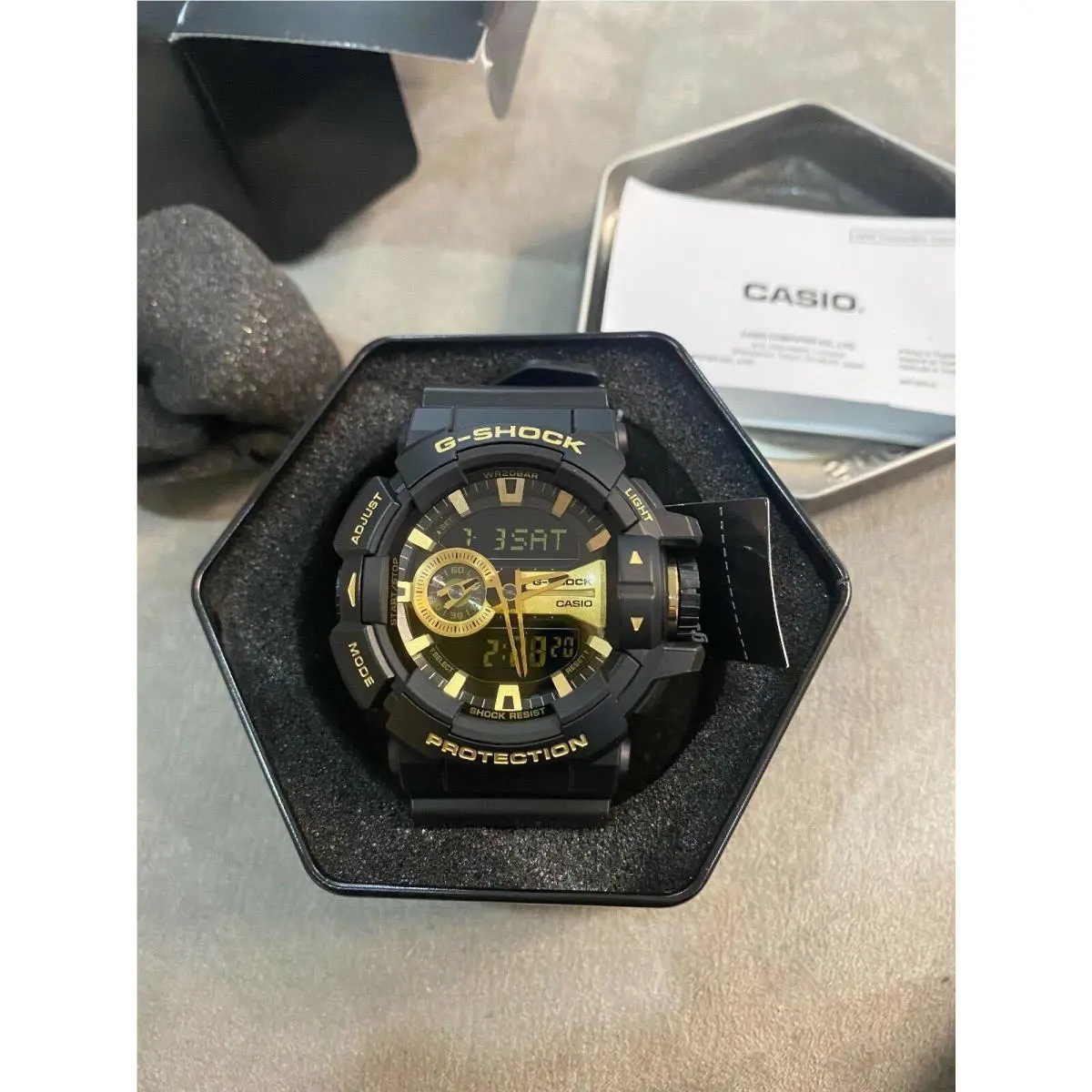 New-  G-shock Black Watch GA400GB-1A9 by Casio