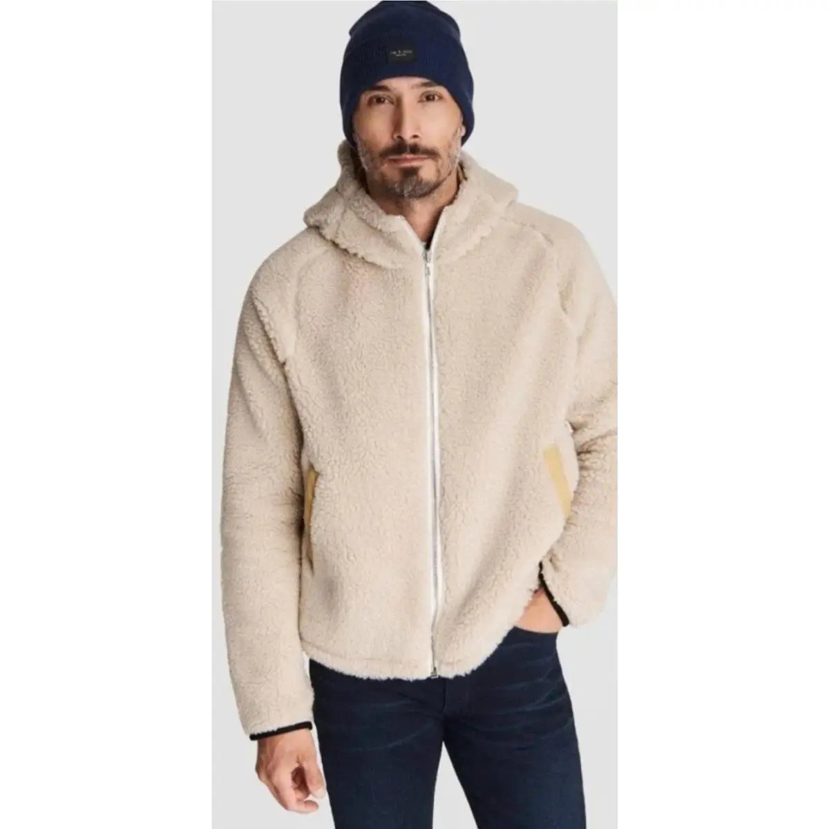 Rag Bone Men`s Sherpa Tactic Jacket Size Xxl by Rag & Bone
