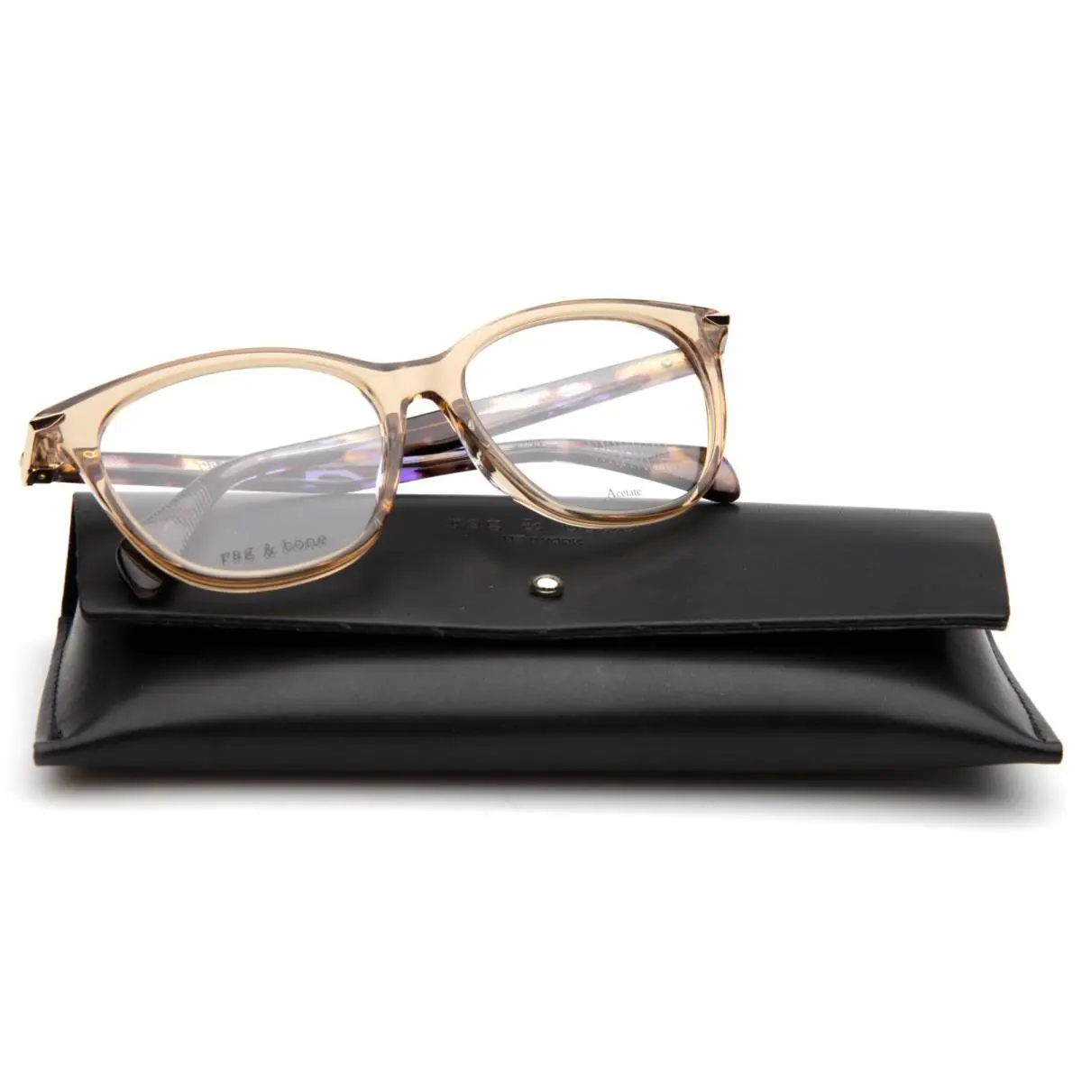 Rag Bone RNB3033 Dex Brown Eyeglasses Frame 52-16-140mm B42