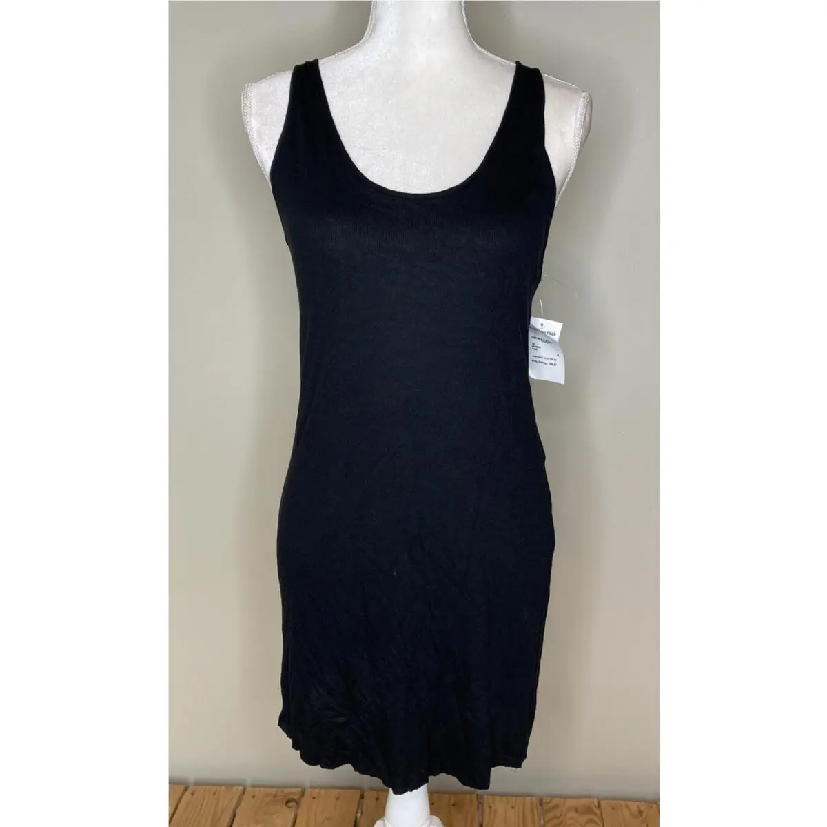 Rag Bone Womens Stretchy Ribbed Mini Dress Size M In Black