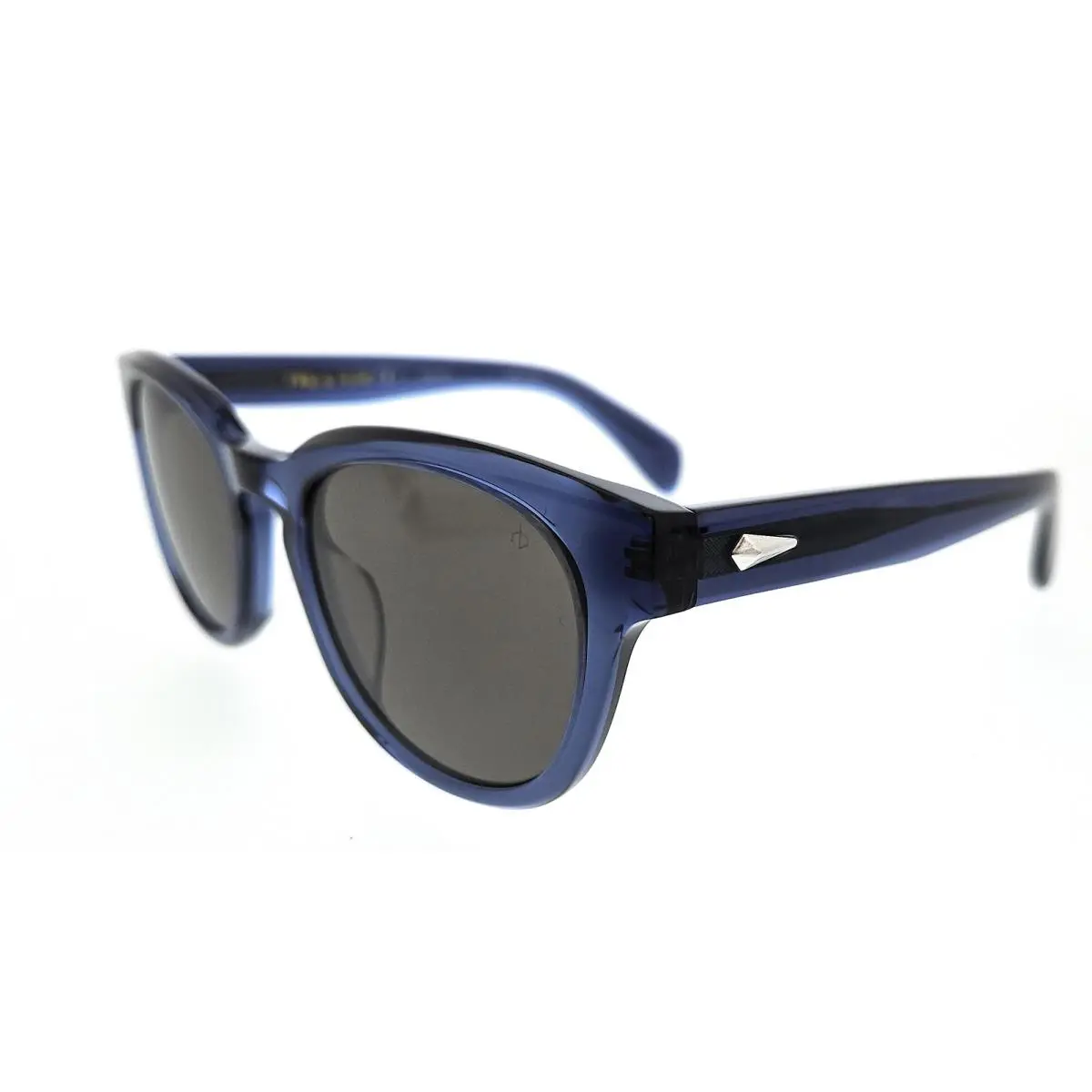 Rag Bone RNB6001/S Pjp Pjp Blue Round Sunglasses by Rag & Bone