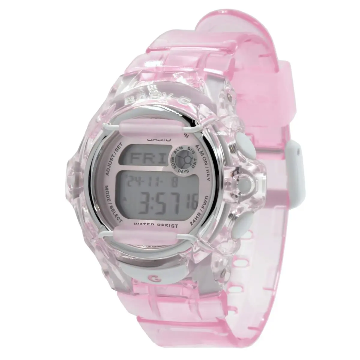 Casio BG169R-4 Women`s Pink Baby-g Digital Watch