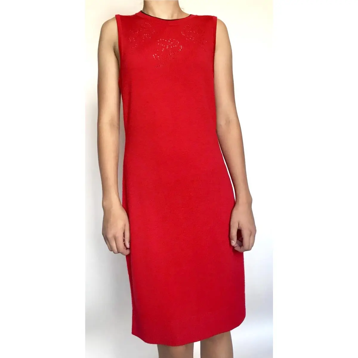 Rag and Bone Red Merino Knit Adriana Dress. Size M Retail Price by Rag & Bone