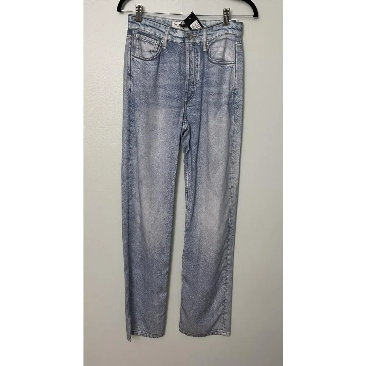 Rag Bone Newyork Women’s Stratch Luna Alex Liquid Highrise Straight Size 24
