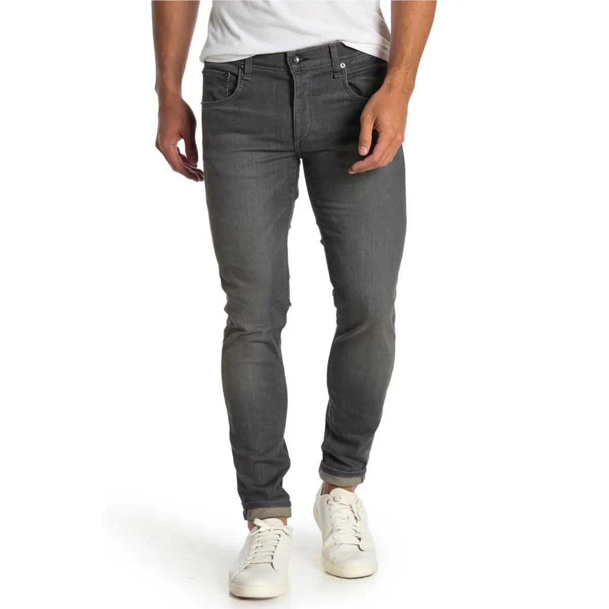 Mens Rag Bone York Skinny Leg Stretch Grey Jeans 29 x 34 by Rag & Bone