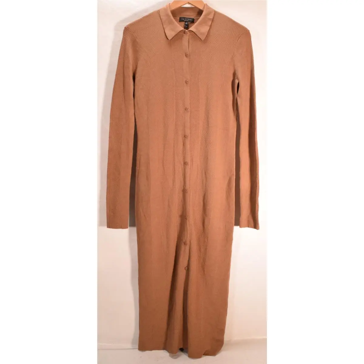 Rag Bone Womens Pacey Button Down Dress Khaki S by Rag & Bone