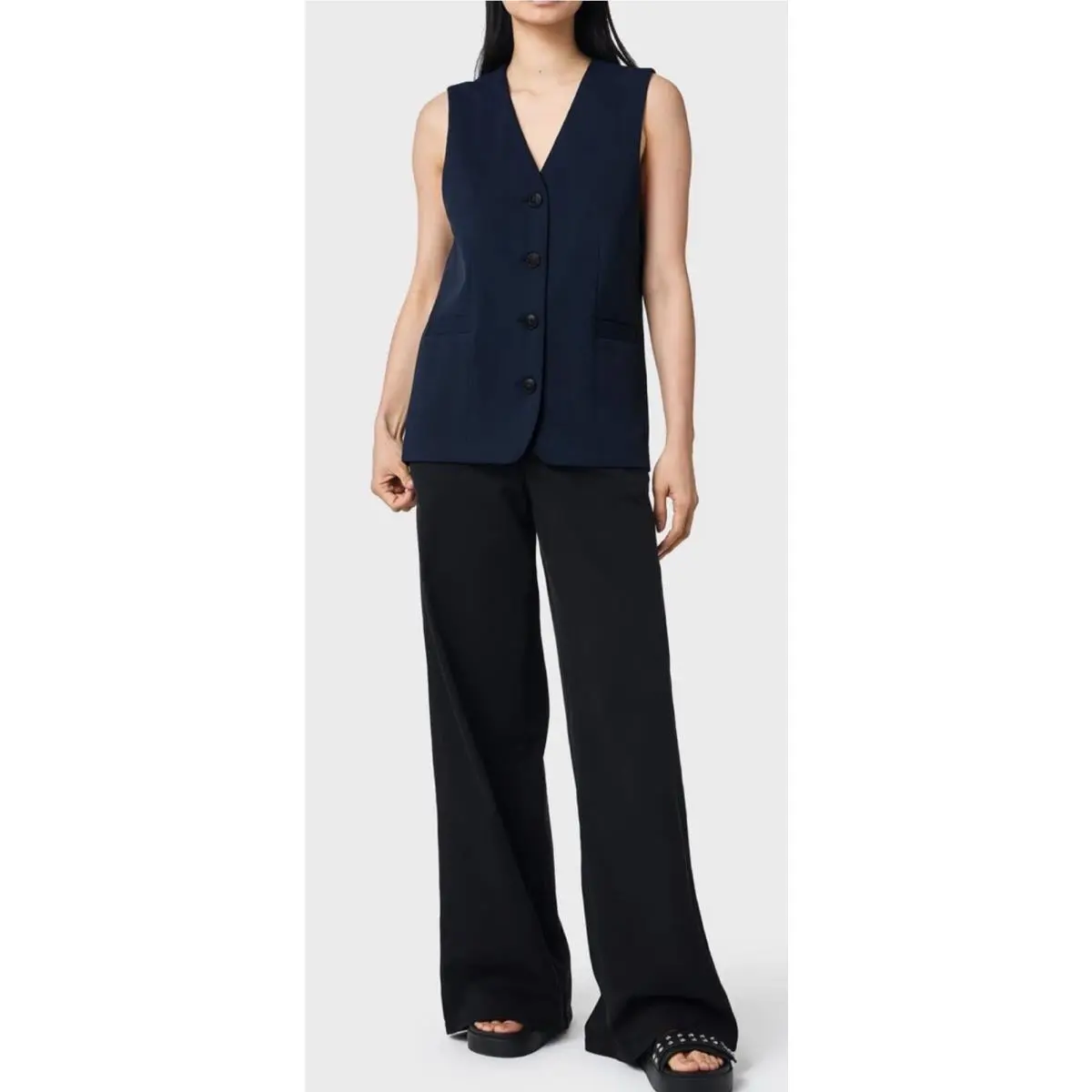 Rag Bone Charlotte Stretch Vest Size XS by Rag & Bone