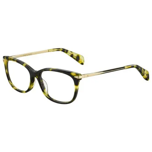 Rag Bone Rnb 3006 J1L Havana Green 54mm Eyeglass Frame