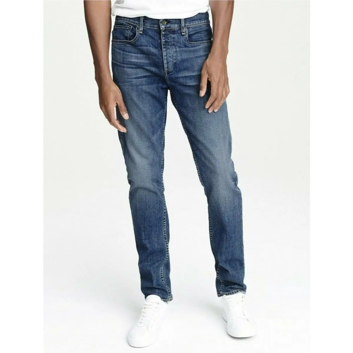 Rag Bone Sz36 Standard Issue Fit 2 Slim Skinny Stretch Jeans Indigo by Rag & Bone