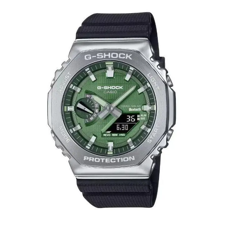 G-steel 2100 Series Green Dial Watch GBM2100A-1A3 by Casio