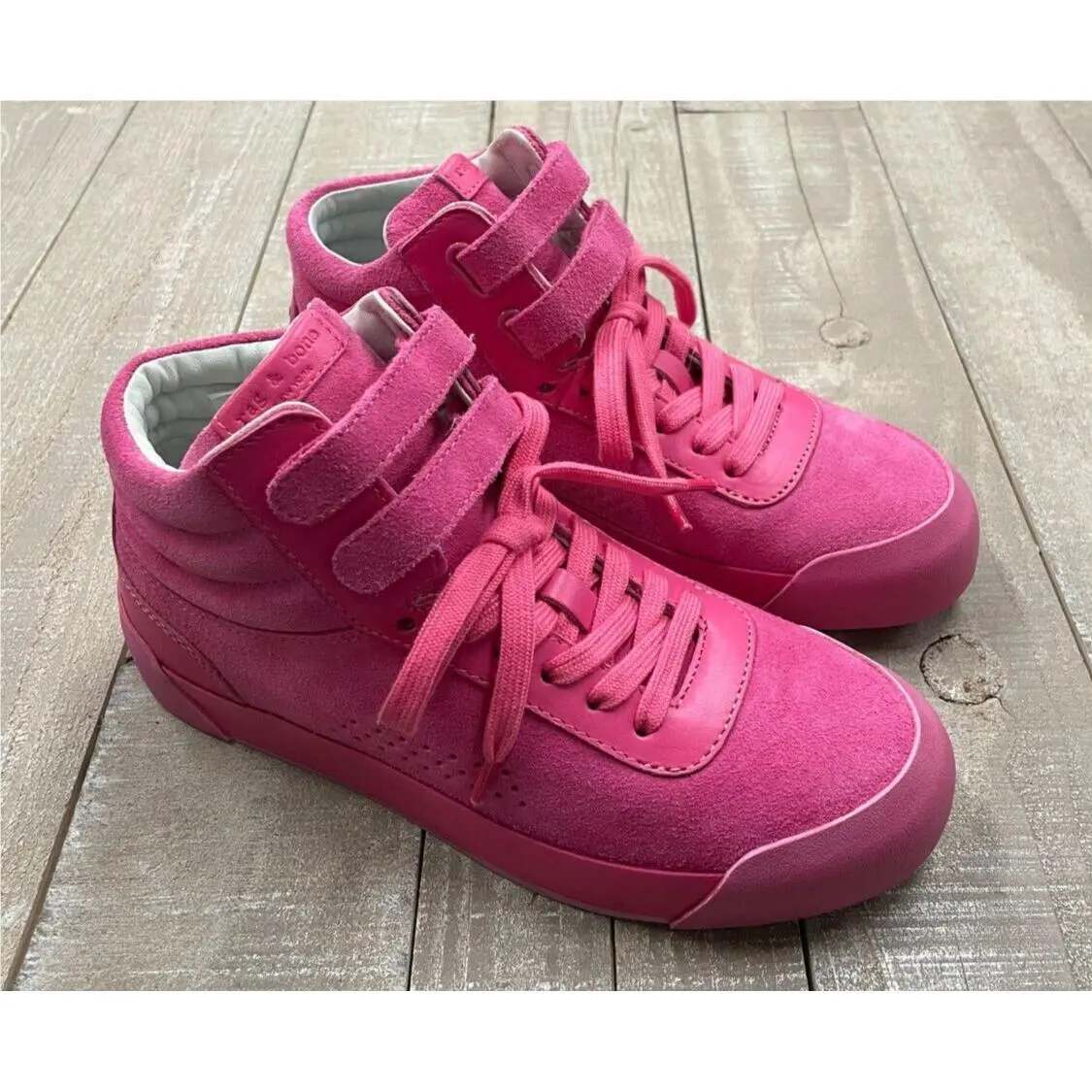 Rag Bone Nova High Top Sneakers In Peony Size: 36 US 6