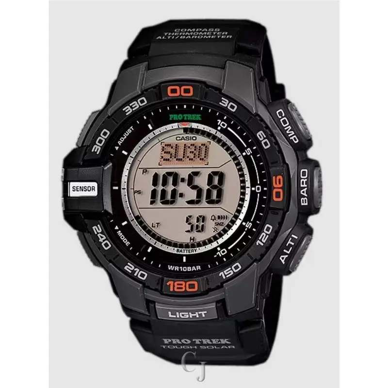 Pro Trek Triple Sensor Tough Solar Sport Men’s Watch PRG270-1 by Casio