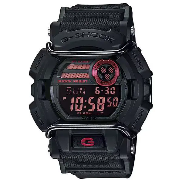 Casio GD400-1 G-shock Chronograph Watch Alarm 200 Meter WR World Time