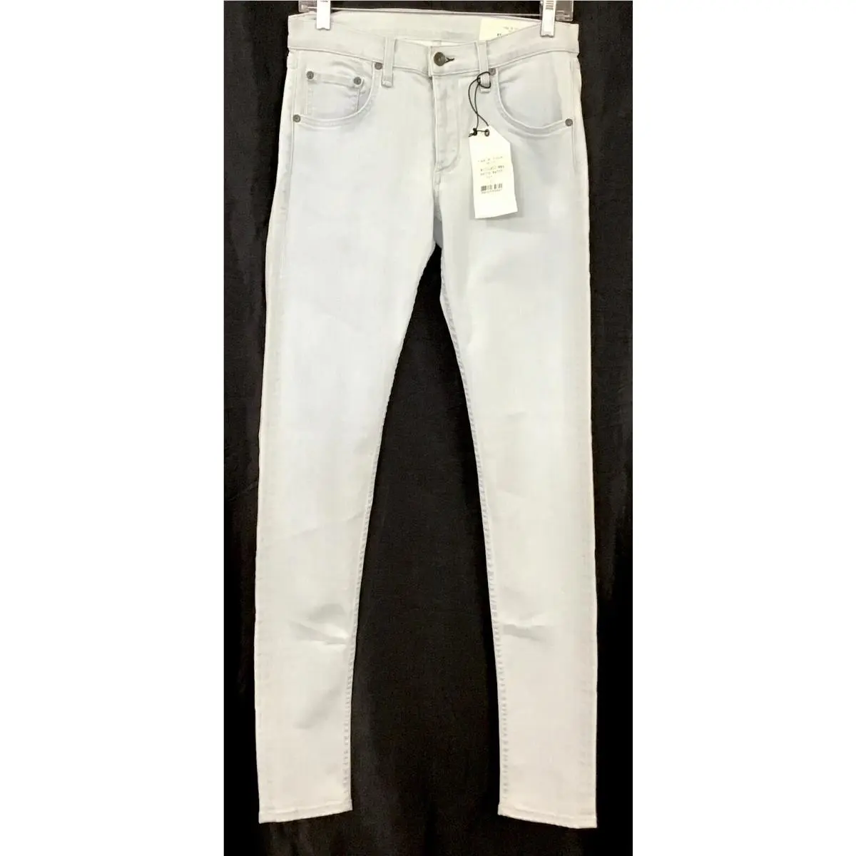 Rag Bone Jeans Standard Issue Skinny Leg Fit 1 Size 30x33.5 Light Wash