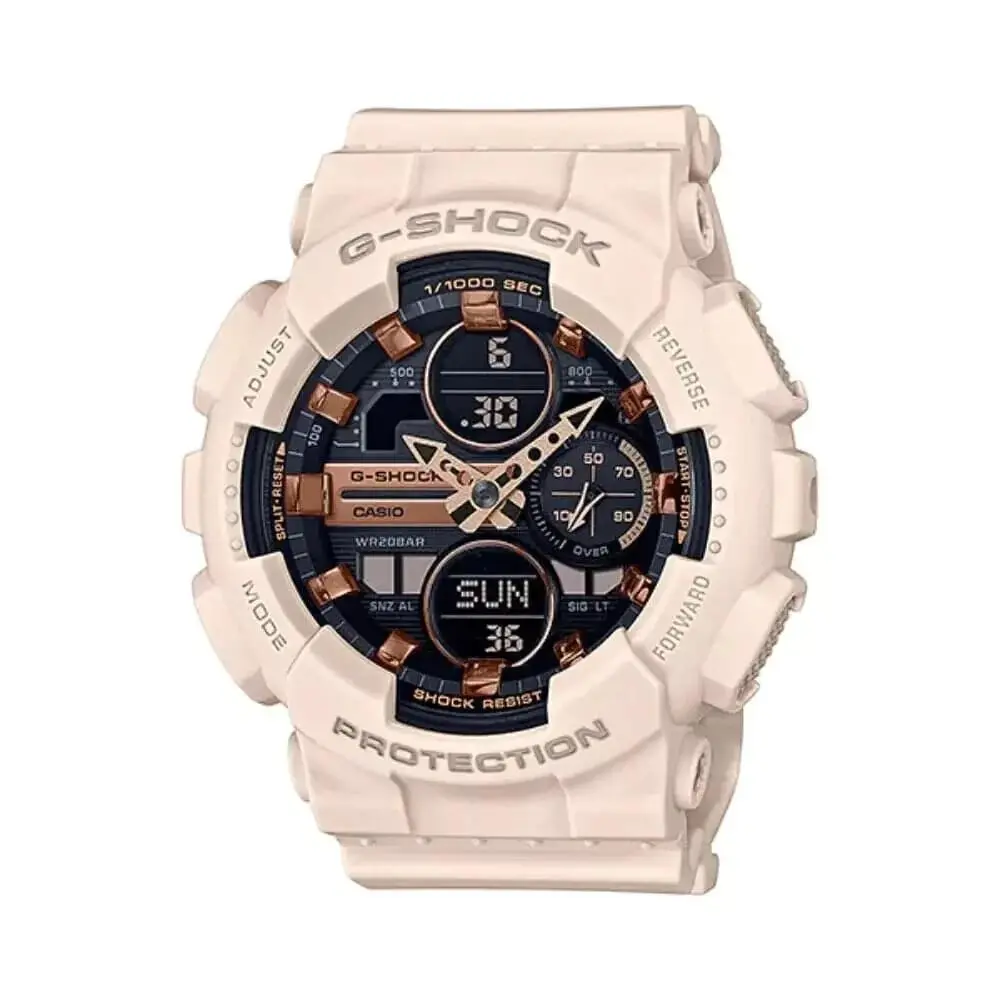 G-shock GMAS140M-4A White Resin Women Watch by Casio