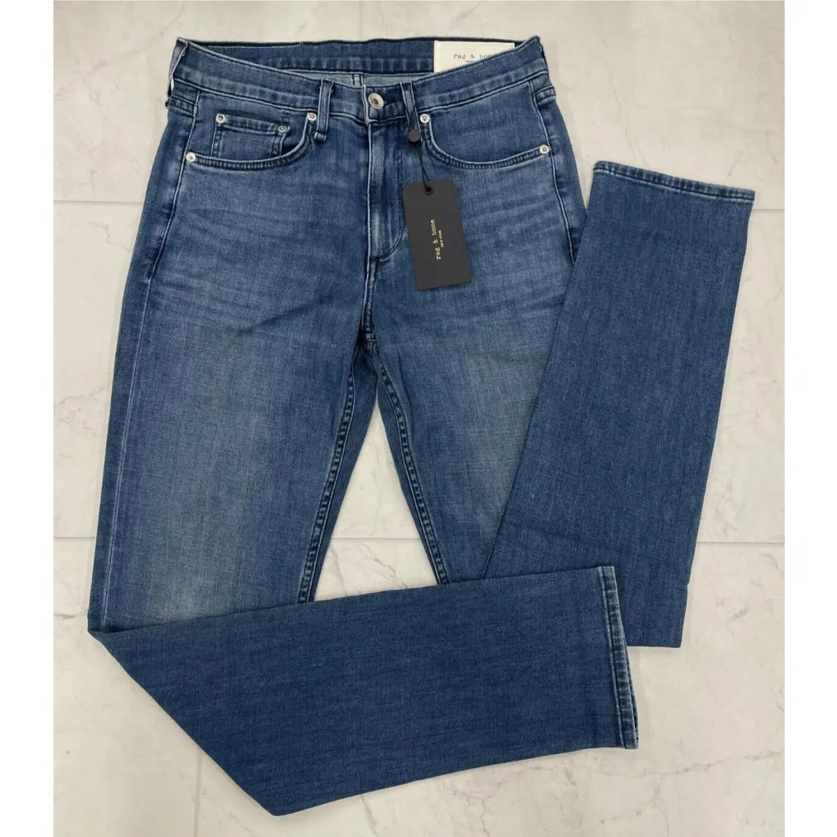 Rag Bone Mens Denim Fit 2 Slim Jeans In Senna Size:29x32 by Rag & Bone