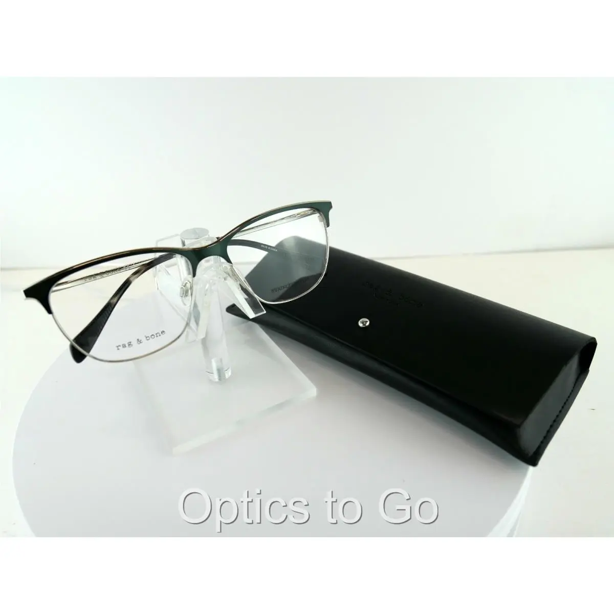 Rag Bone Rnb 3034 1ED Green / Rodension 54-16-135 Eyeglass Frames