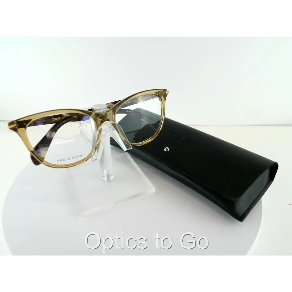 Rag Bone Rnb 3033 Dex Nude/violet Havana 52-16-140 Eyeglass Frames