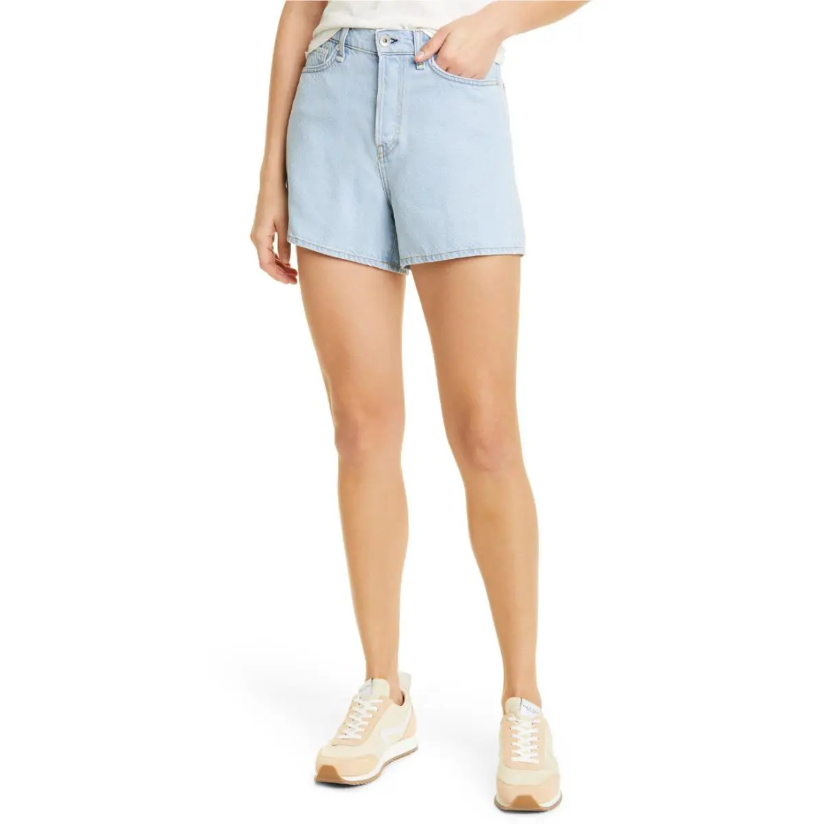 Rag Bone Women Maya Featherweight Shorts Blossom Size 28