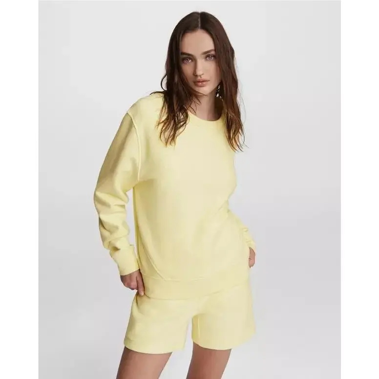 Rag Bone City Sweatshirt In Spring Green Size: X-small