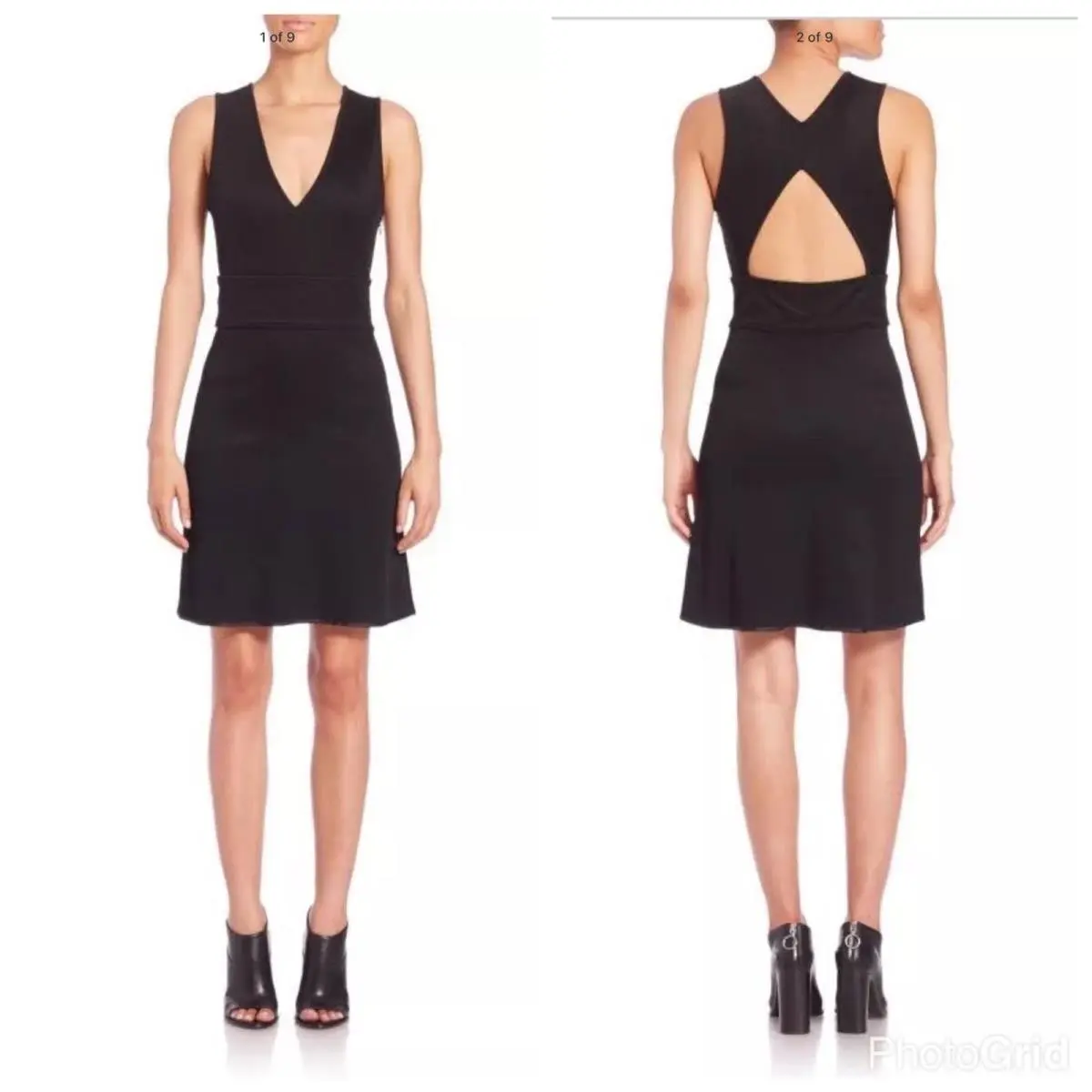 Rag Bone Black Sleeveless Astrid Cut Out Bodycon Sexy Dress 0 by Rag & Bone