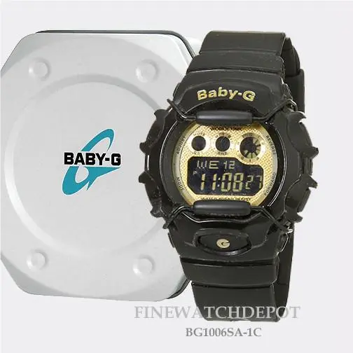 Casio Baby-g Women`s Black Color Digital Watch BG1006SA-1C