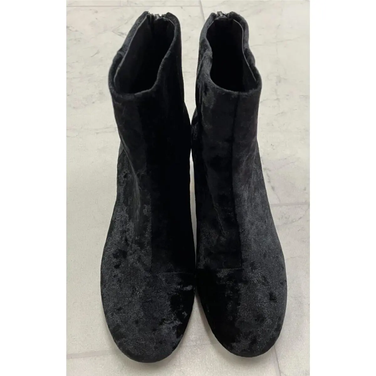 Rag Bone Drea Boot In Black Velvet Size: 36 US6