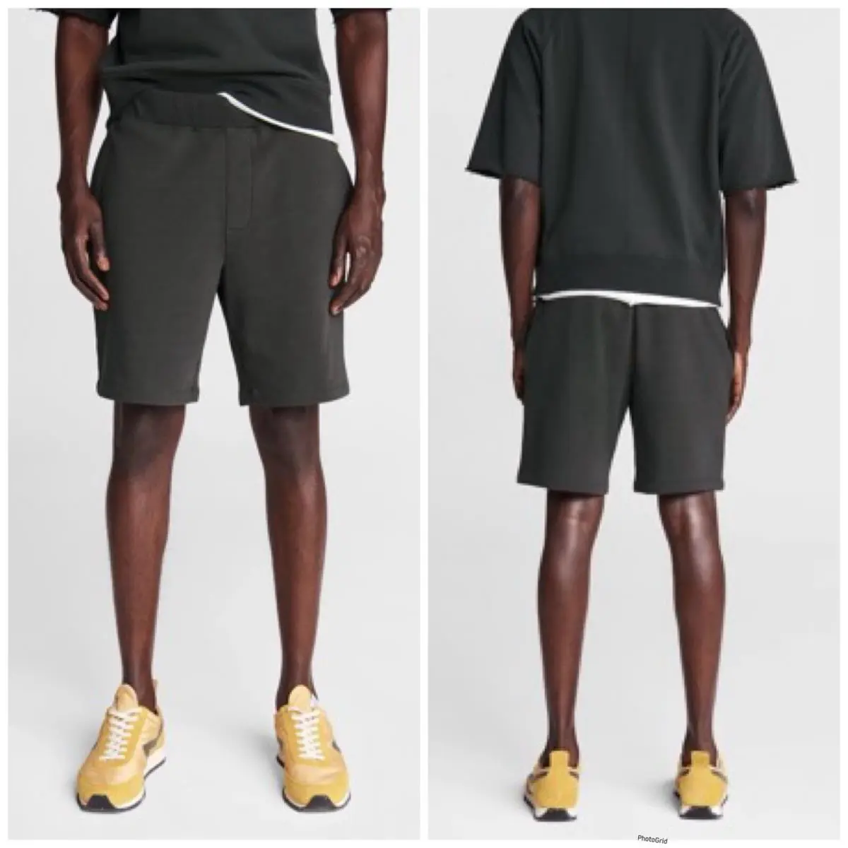 Rag Bone City Sweatshort In Dark Grey Size: XS