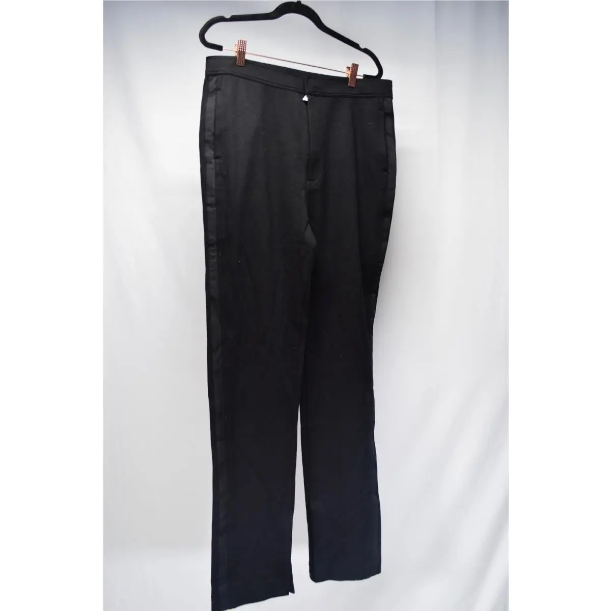 Rag Bone Joan Cotton-blend Jersey Slim-leg Black Pants Size Large by Rag & Bone