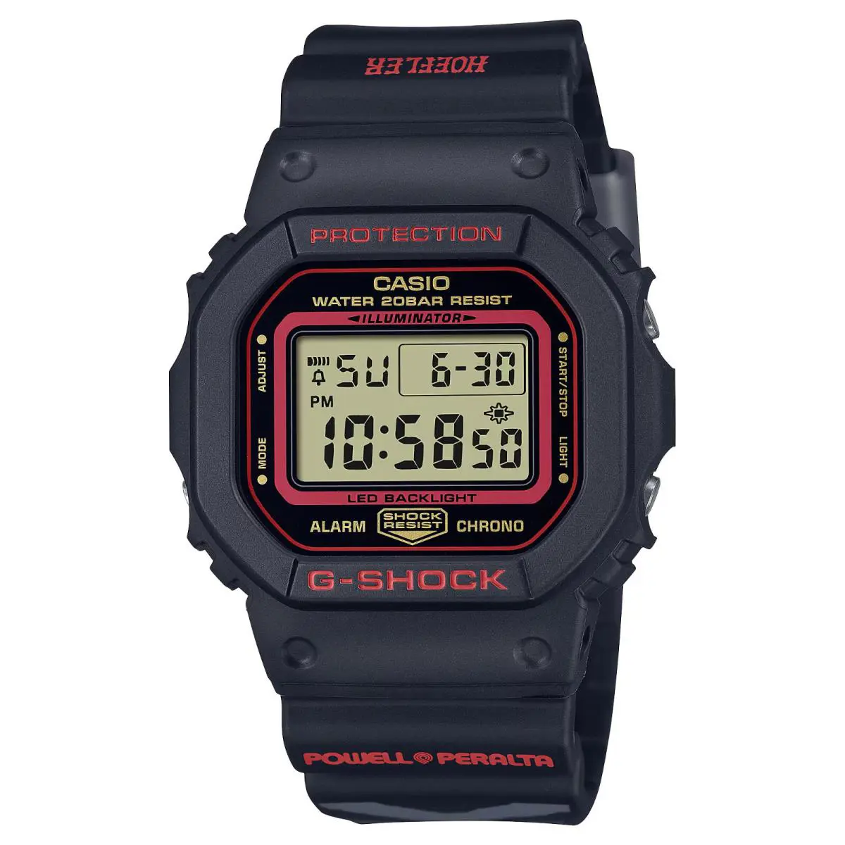 G-shock x Kelvin Hoefler/powell Peralta Skate Mens Watch DW5600KH-1 by Casio