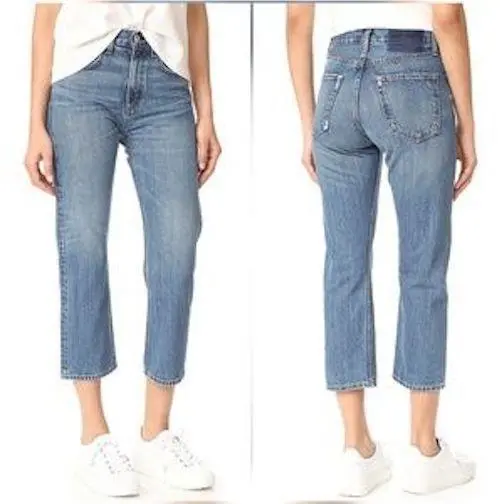 Rag and Bone Wheeler Marilyn Crop Jeans sz.28 Waist 30