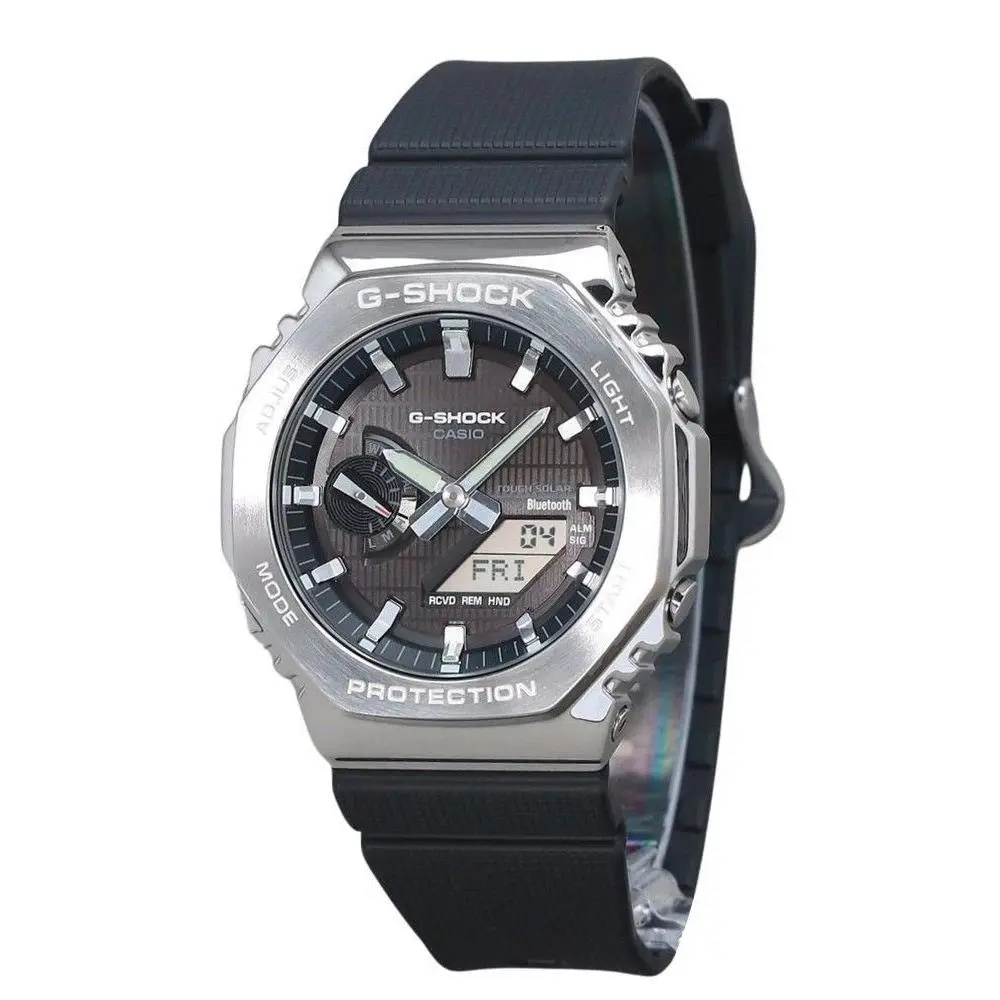G-shock G-steel Black Dial Sports Tough Solar 200M Men`s Watch GBM-2100-1A by Casio