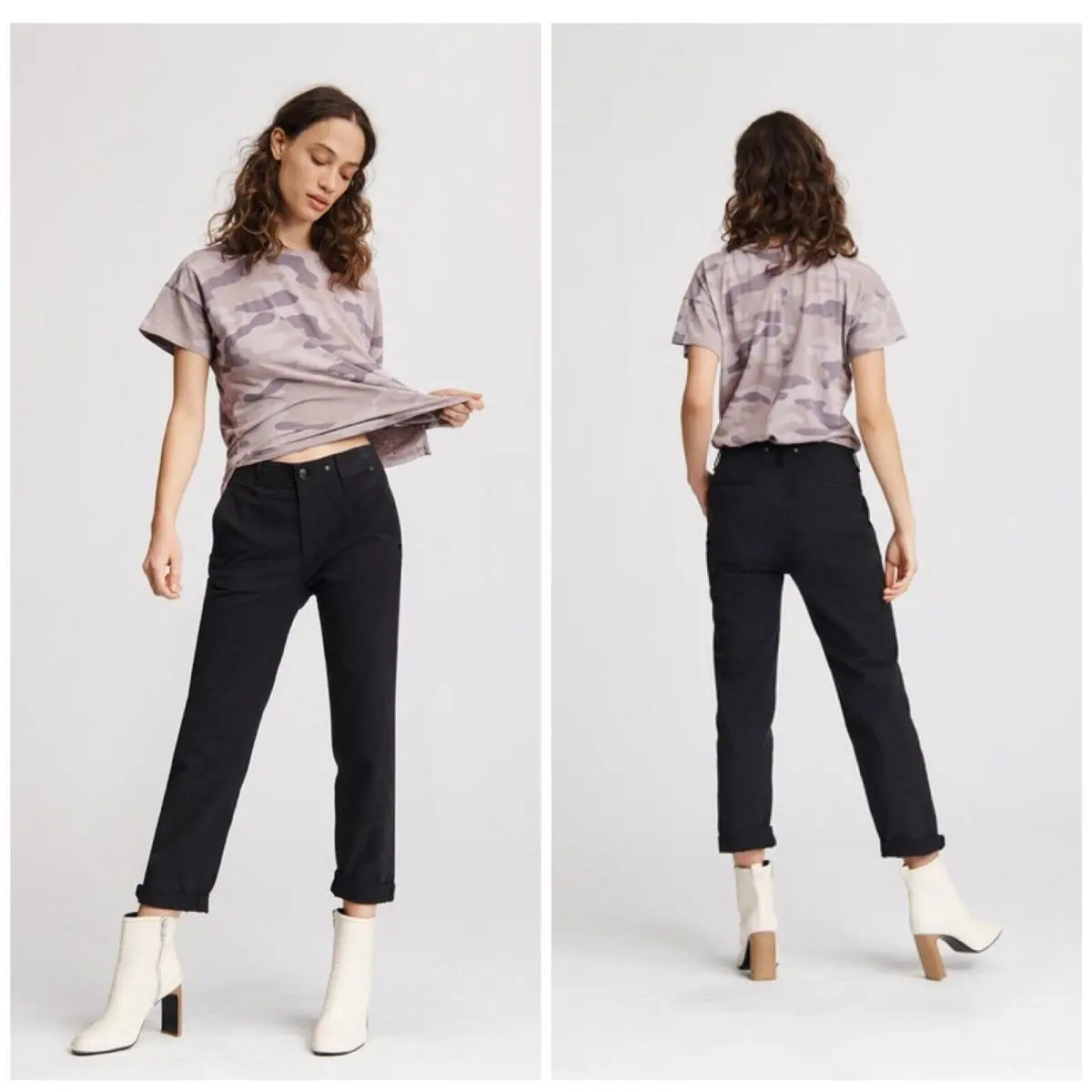 Rag Bone Buckley Chino Pants In Black Size: 27