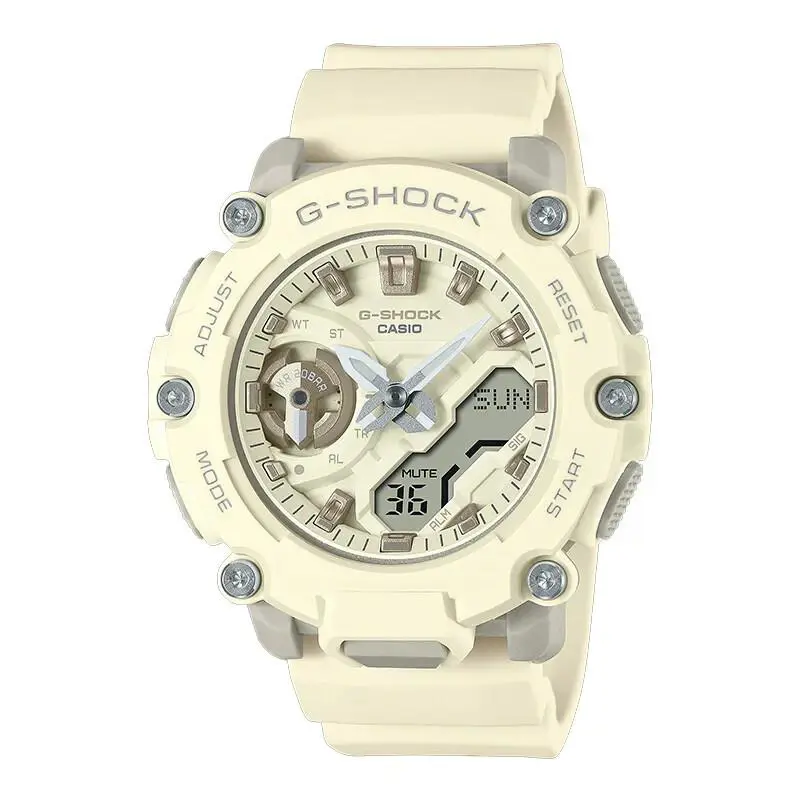 G-shock For Ladies` Carbon Core Guard Structure Off-white GMAS2200-7A by Casio
