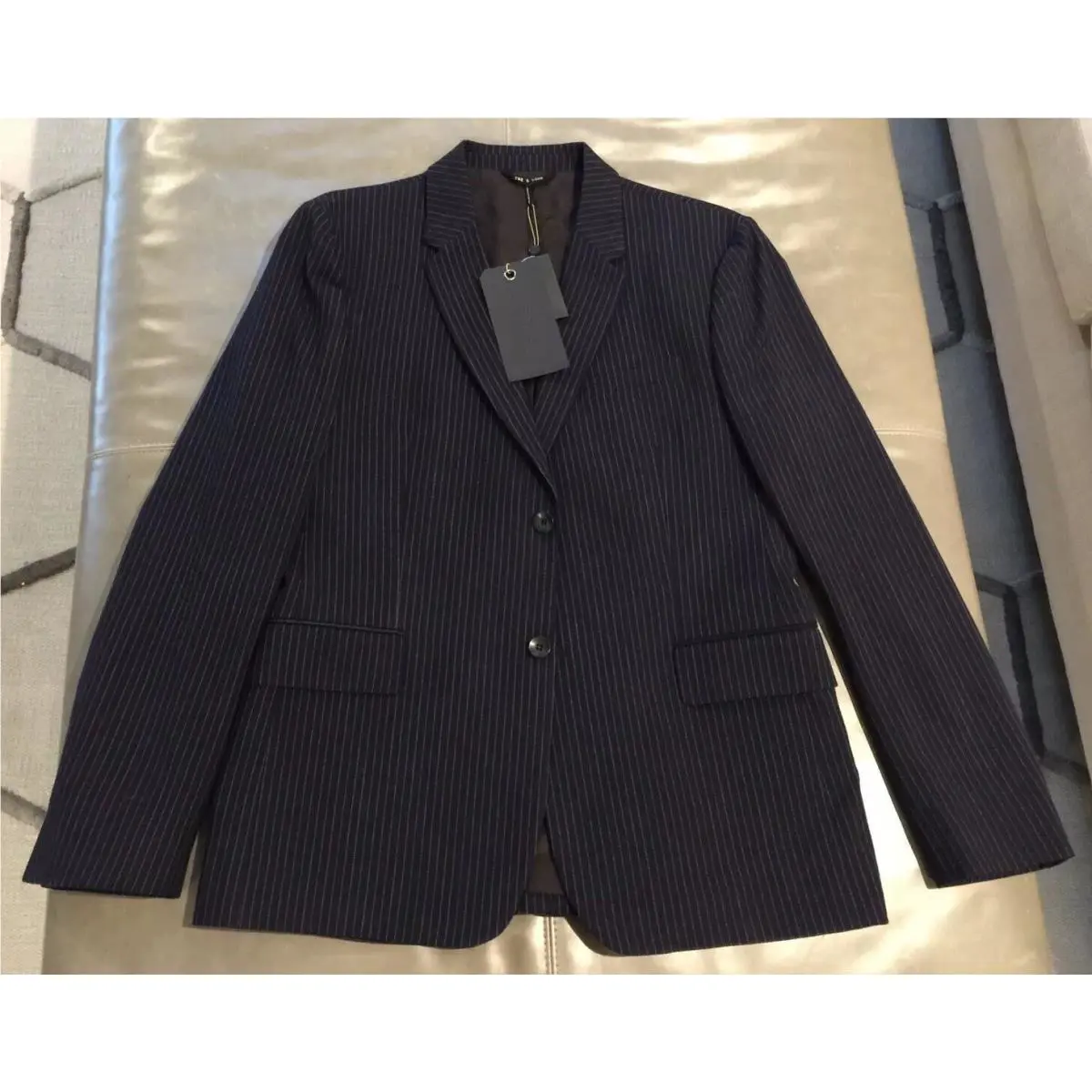Rag Bone Handmade Mens 40 Notched Moon English Wool Sportcoat