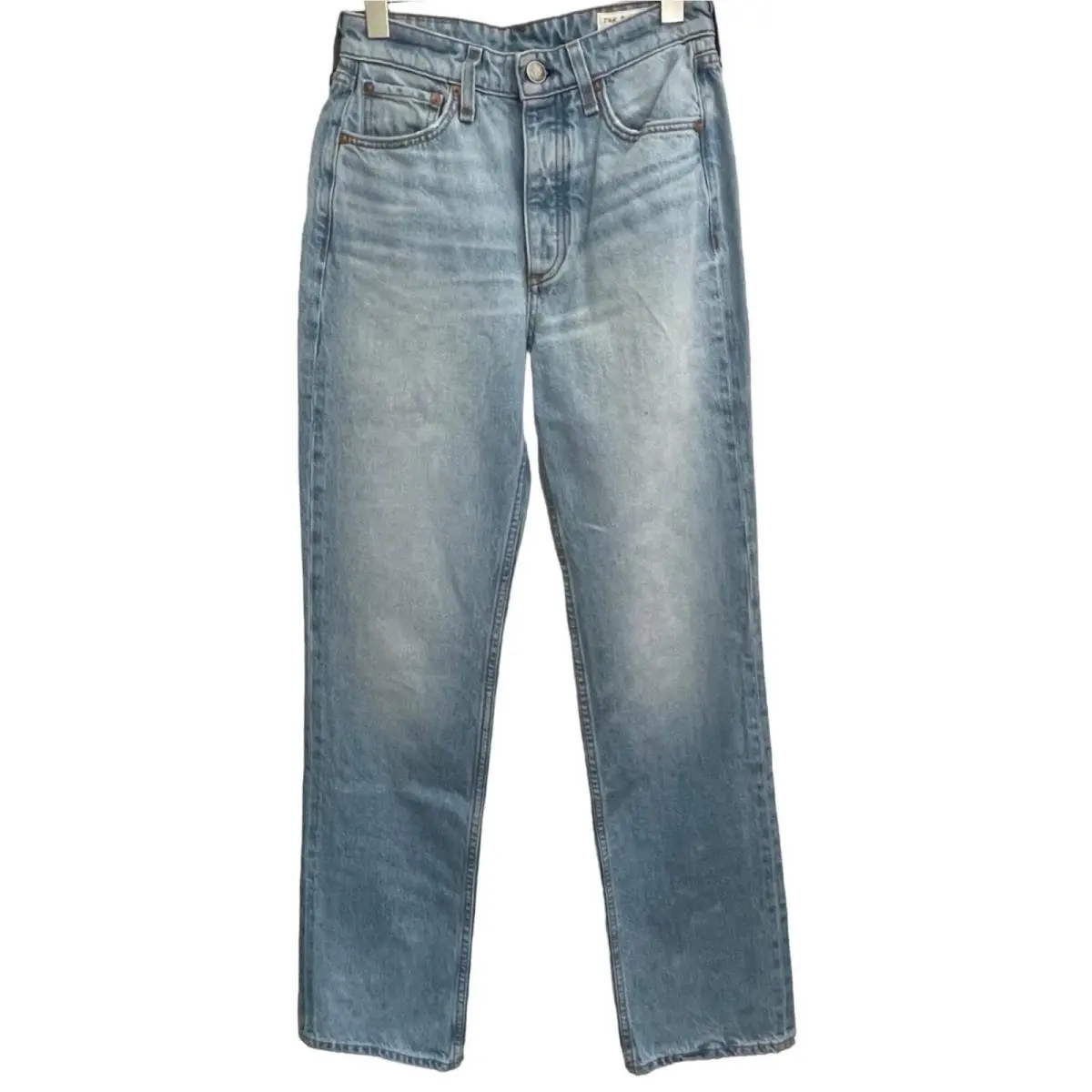 Rag Bone Alex High Rise Straight Jean Size 25 by Rag & Bone