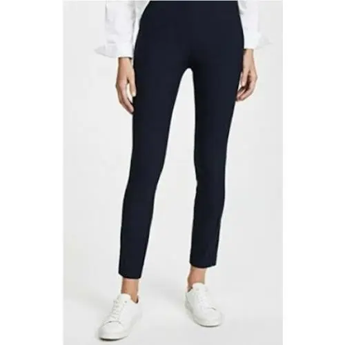 Rag Bone Monet Black Light Fabric Slim Pants Size 10 by Rag & Bone