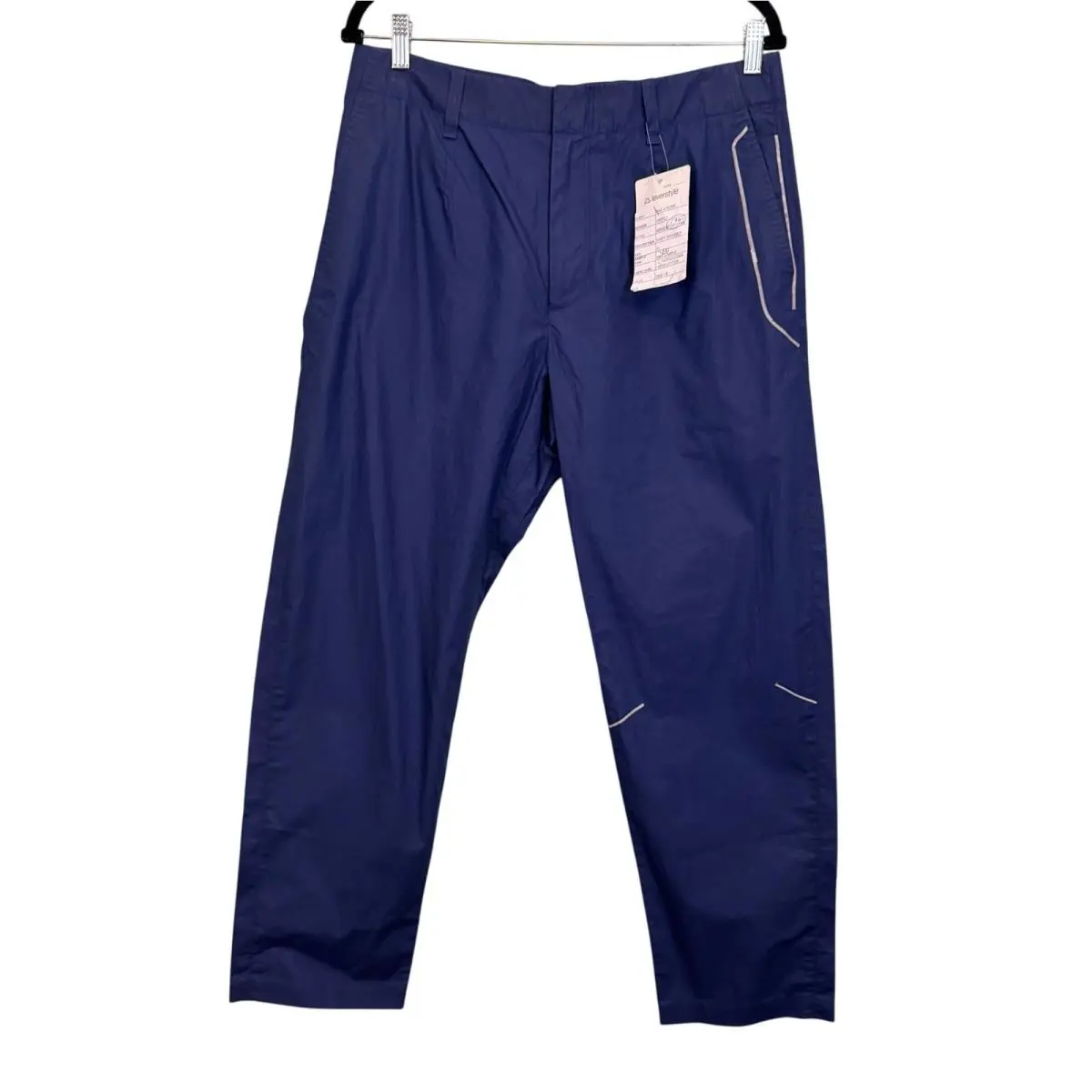 Rag Bone Shift Cotton Trouser Pants Mens 32 Blue Straight Workwear Utility