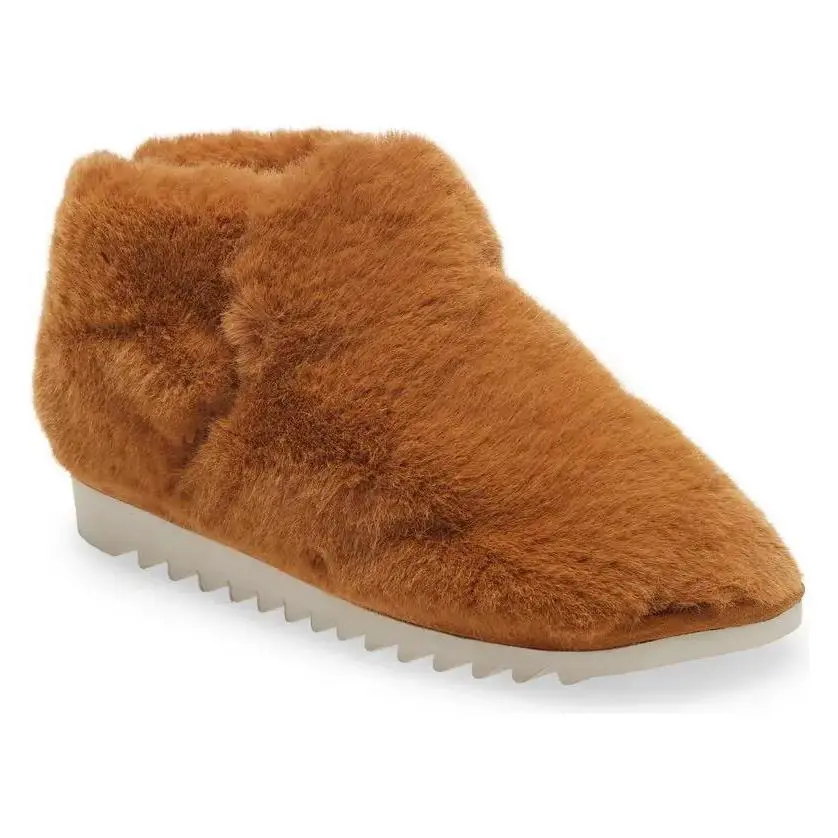 Rag Bone Eira Fur Boot in Camel Size 7 - Brown, Manufacturer: Camel