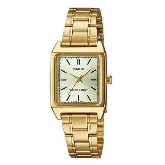Casio LTP-V007G-9E Women`s Watch Display Analog Gold Tone Stainless Steel Band