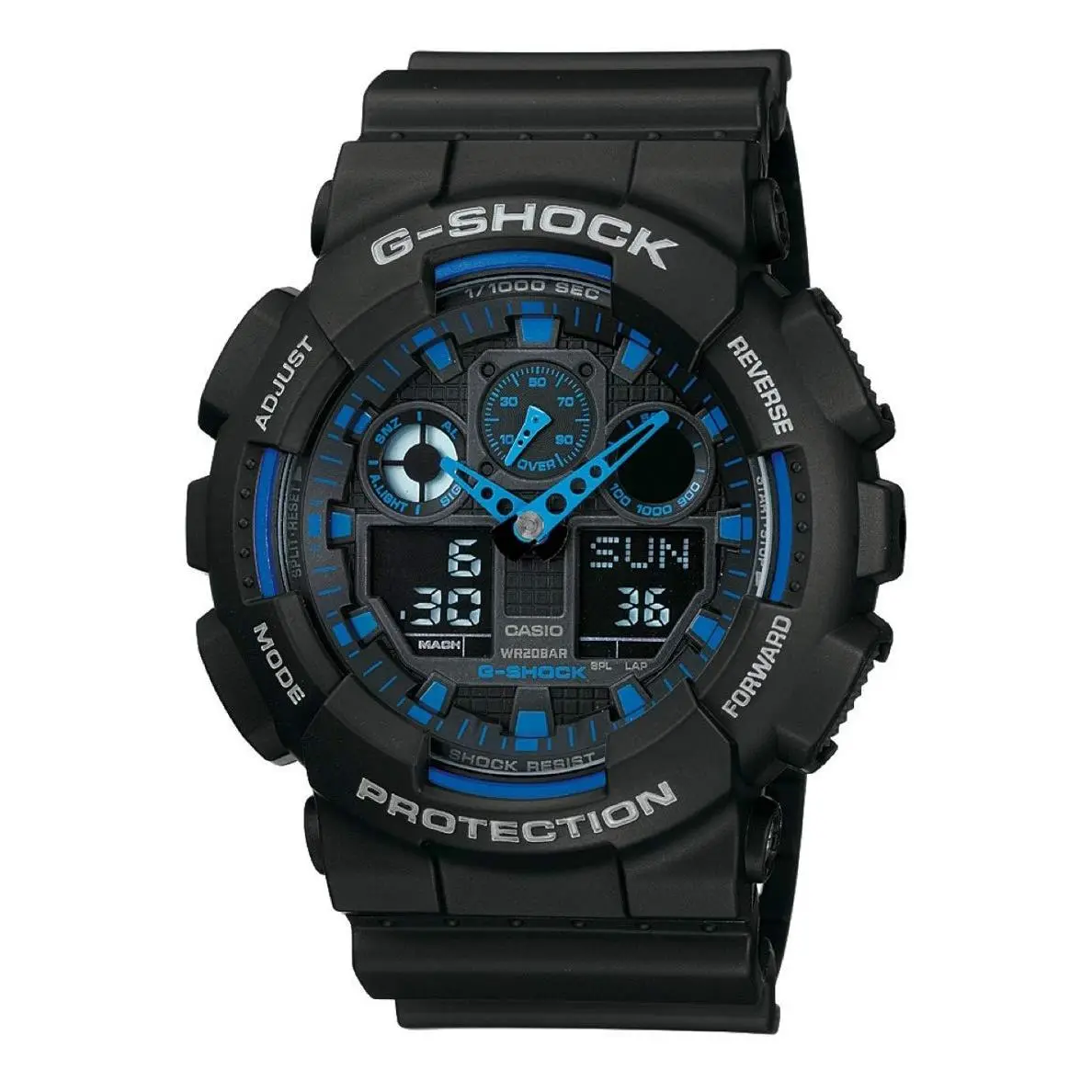 Casio Gents Watch G-shock Ga-100-1A2Er