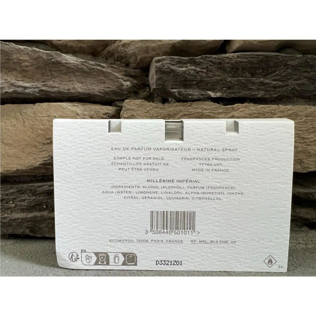 Aventus Viking Imperial Card Samples 2.5ml. 0.08 oz Etc Millesime Imperial by Creed