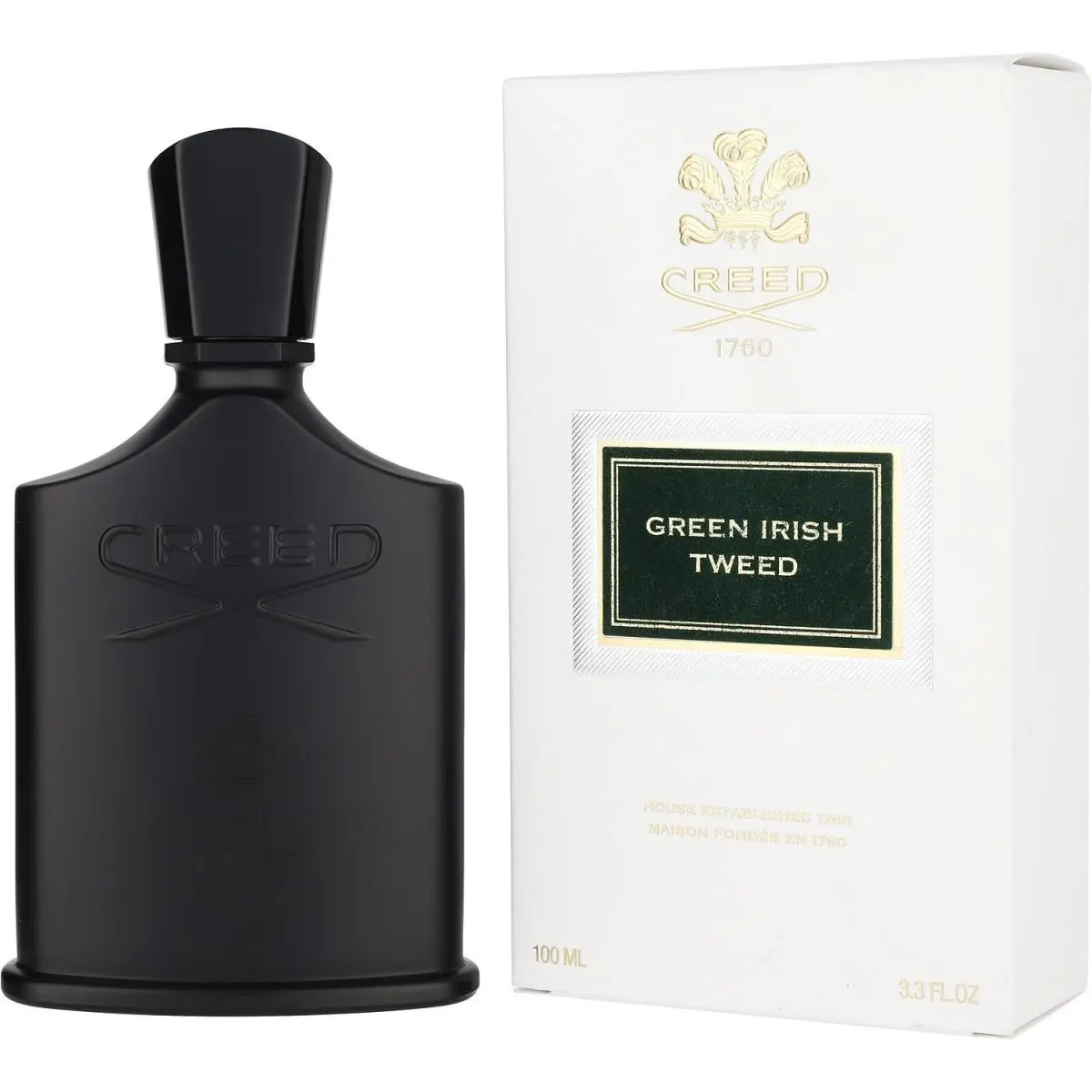 Green Irish Tweed by Creed Eau De Parfum Spray 3.3 oz Men