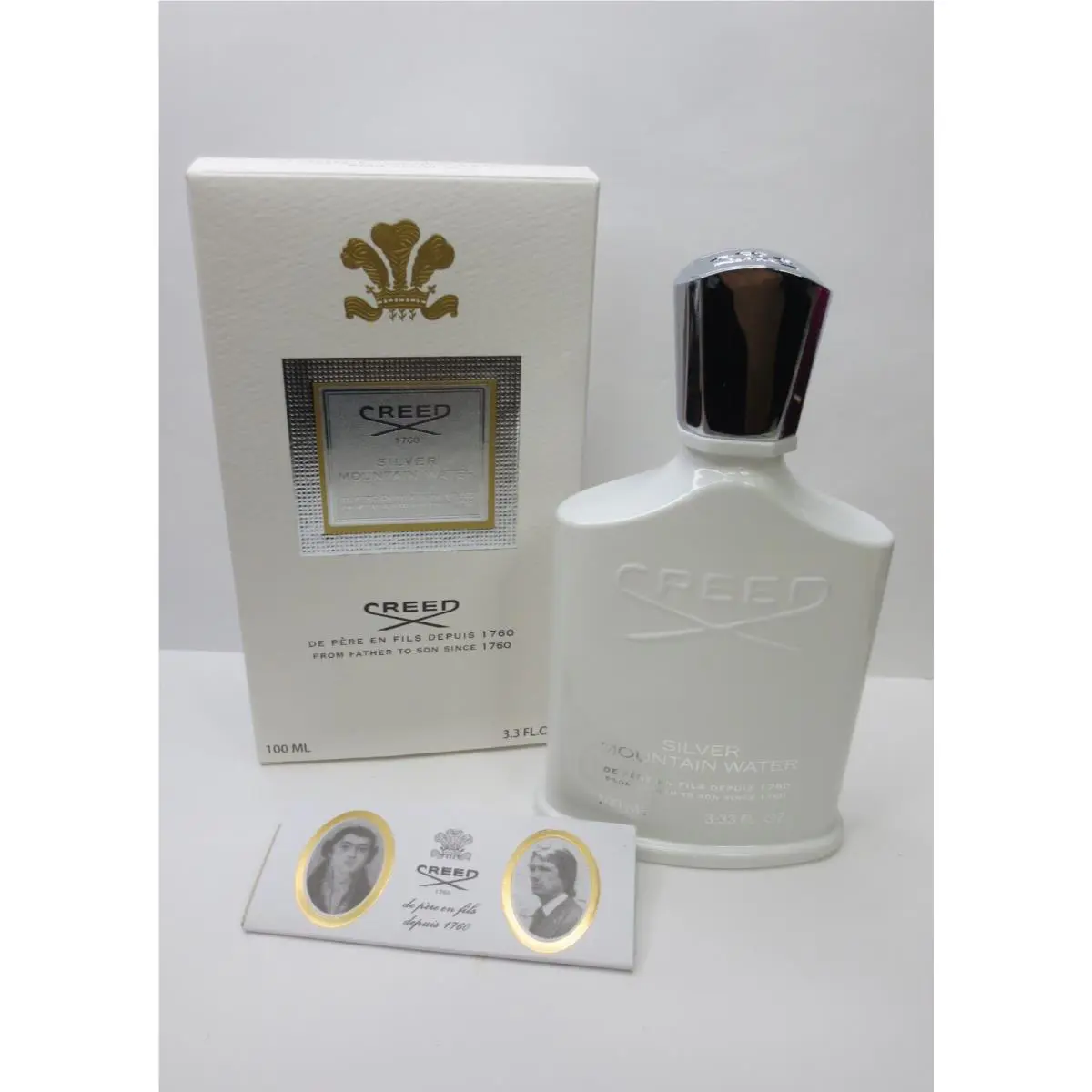 Creed Silver Mountain Water Cologne Spray 3.3 OZ Boxed Authenticity Verified
